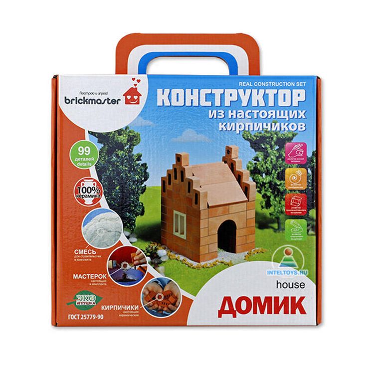 Конструктор из кирпичиков Brickmaster: «Домик» (99 дет)