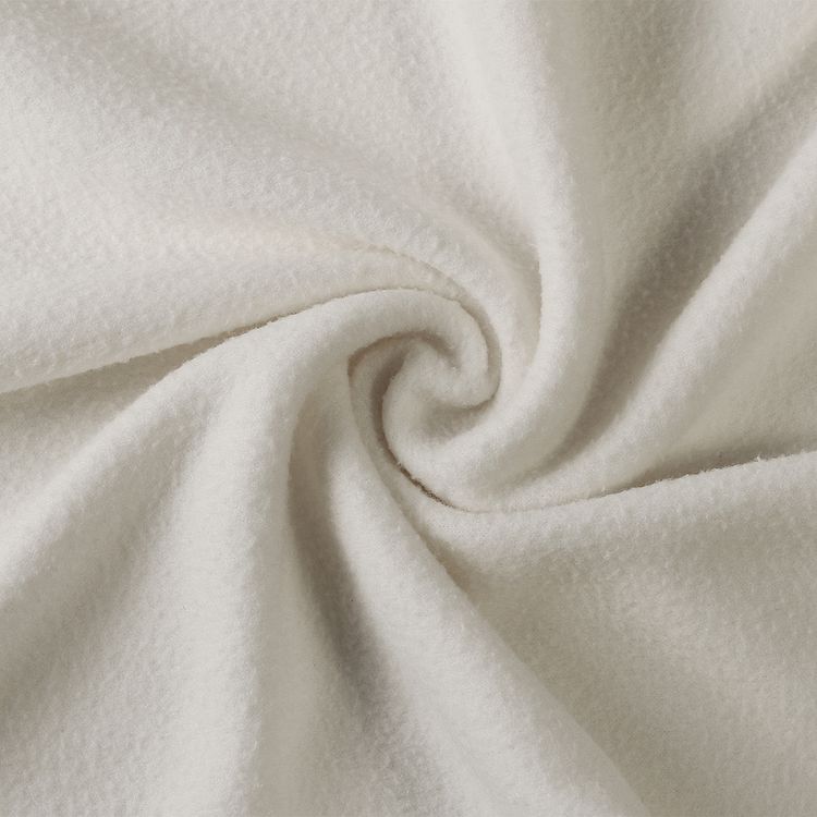 Ткань флис двусторонний, 2 м x 150 см, 240 г/м², цвет: айвори, TBY — картинка 2