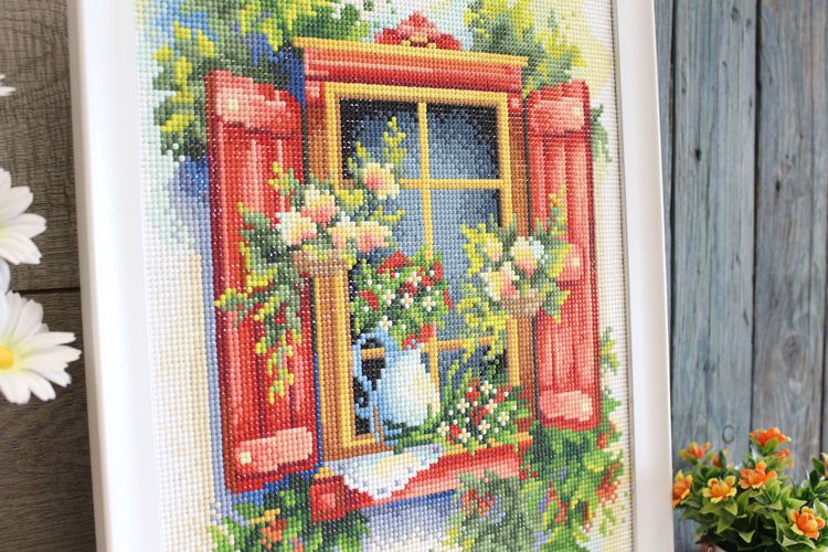 Алмазная вышивка «Летние кружева» — картинка 2