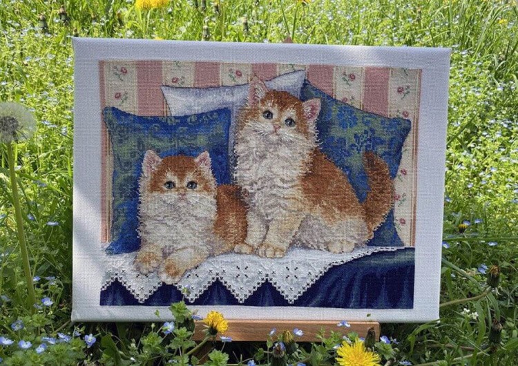 Набор для вышивания «Пушистые друзья» — картинка 2