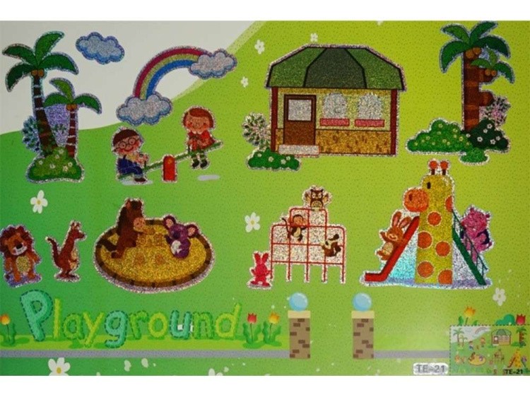 Мозаика из стикеров «Спортивная площадка» — картинка 3