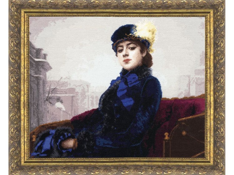 Набор для вышивания «Незнакомка» — картинка 2