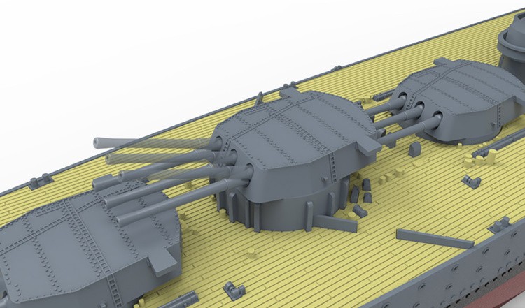 Сборная модель «Линейный корабль HMS Rodney» — картинка 15