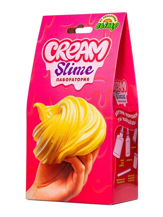 Малый набор Slime Лаборатория Cream, 100 г