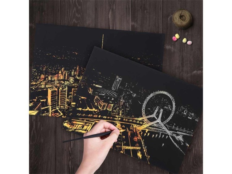 Скретч-картина «Тяньцзинь» — картинка 2