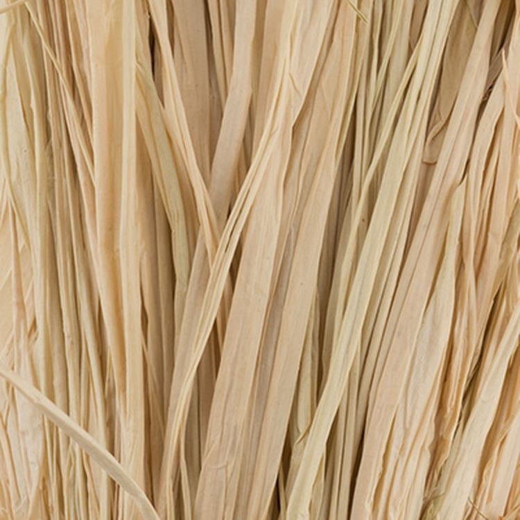 Рафия натурального цвета, 5 упаковок по 50 г ± 5 г, Blumentag — картинка 2