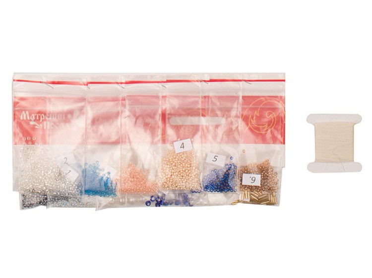 Набор для вышивания «Варежка. Мерцающий иней» — картинка 5