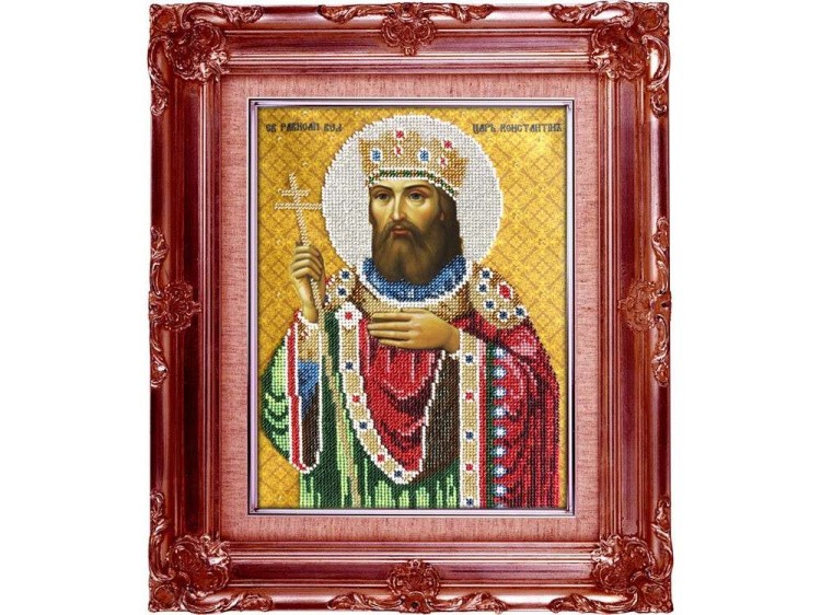 Принт для вышивки бисером «Святой Константин» — картинка 2