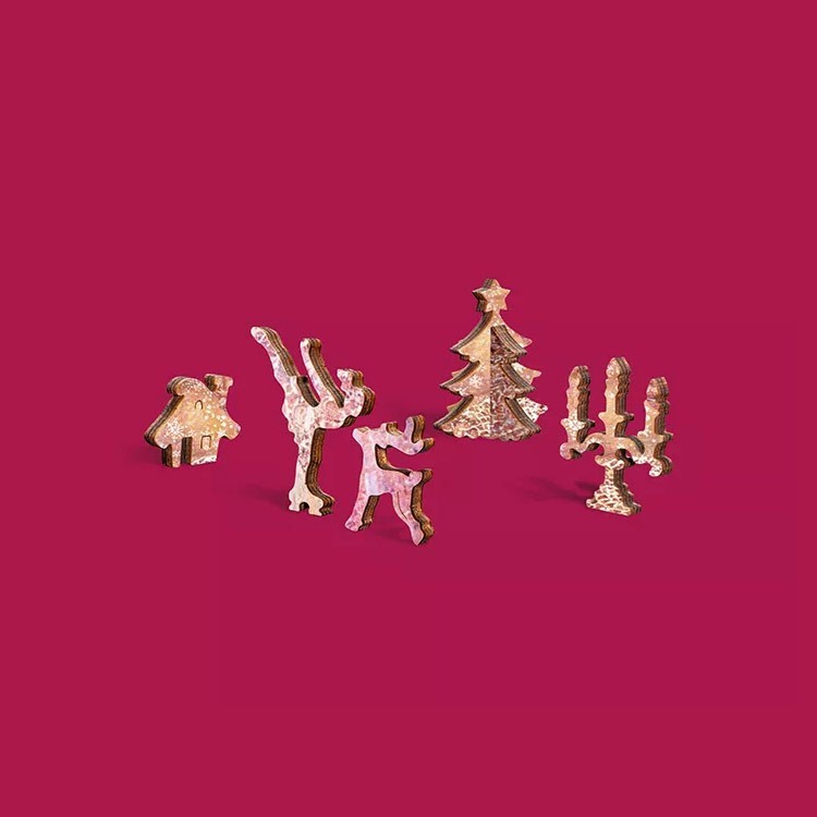 Деревянные пазлы DAVICI «Зимние сны (Winter dreaming)» — картинка 4