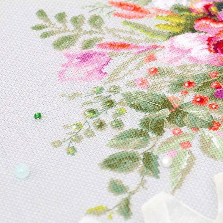 Набор для вышивания «Букет с амариллисом» — картинка 12