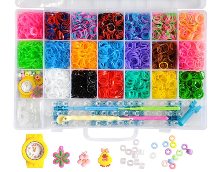 Набор для плетения из резиночек+часы — картинка 2