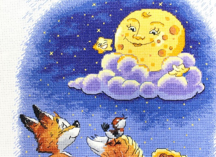 Набор для вышивания «Ночные беседы» — картинка 4