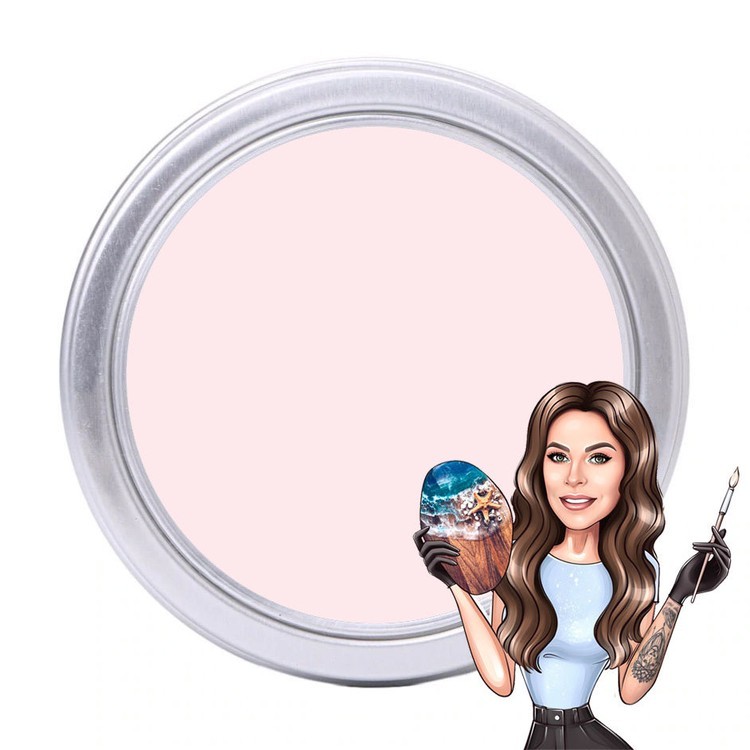 Миндальный цветок колер/краситель для эпоксидной смолы от Ancella Epoxy, 25мл — картинка 2