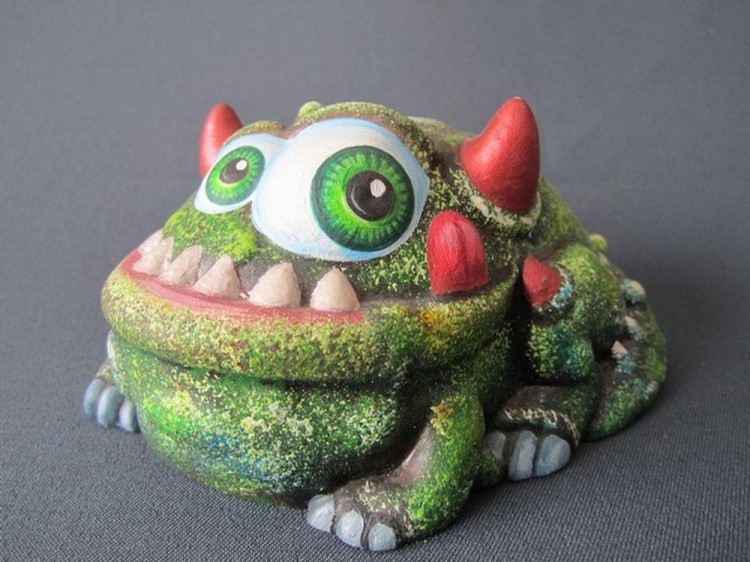 Фигурка для раскрашивания «Монстр Жутик» — картинка 3