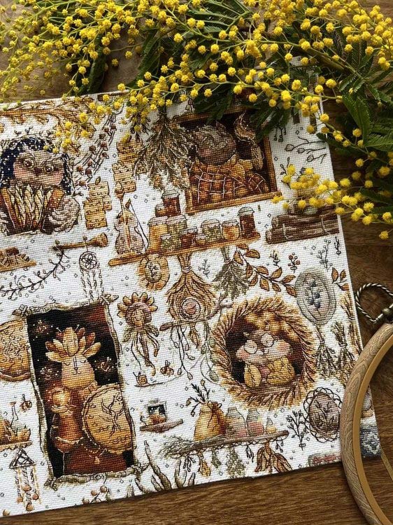 Набор для вышивания «Волшебные звери» — картинка 12