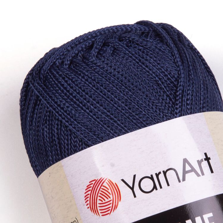 Пряжа YarnArt Macrame (162), марин, 5 шт. по 90 г — картинка 2