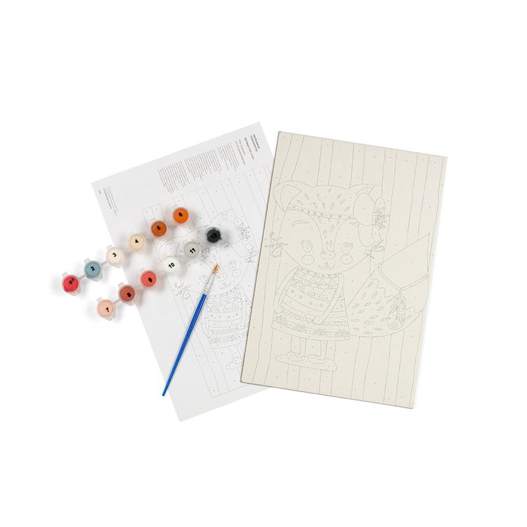 Картина по номерам «Фламинго на прогулке» — картинка 2