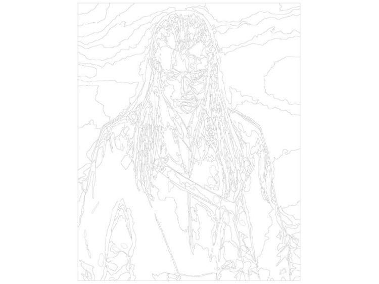 Картина по номерам «Леголас» — картинка 3