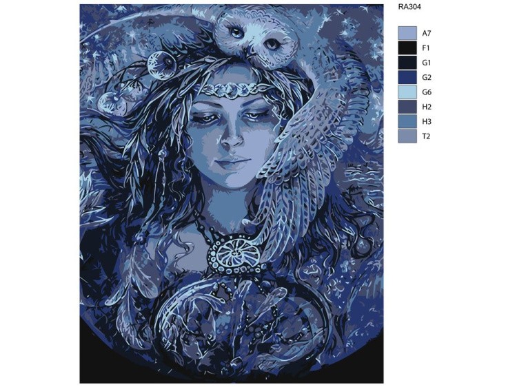 Картина по номерам «Магия» — картинка 2