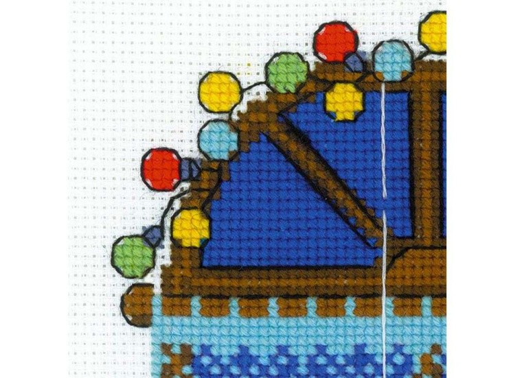 Набор для вышивания «Зимнее окошко» — картинка 2