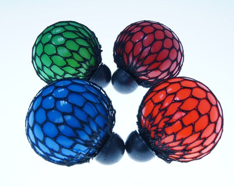 Стрессбол «Выжимяка» оранжево-желтый — картинка 3