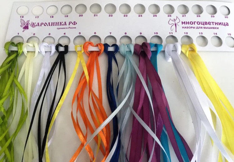 Вышивка лентами «Домик чижей» — картинка 4