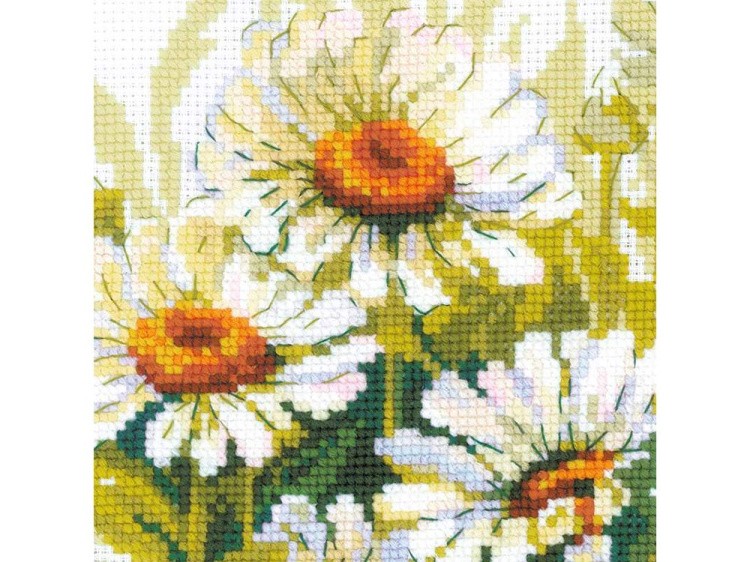 Набор для вышивания «Крупные ромашки» — картинка 3