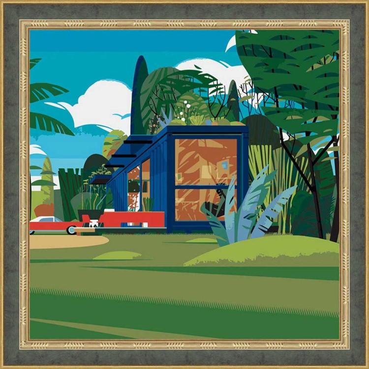 Картина по номерам «Летнее кафе» — картинка 2