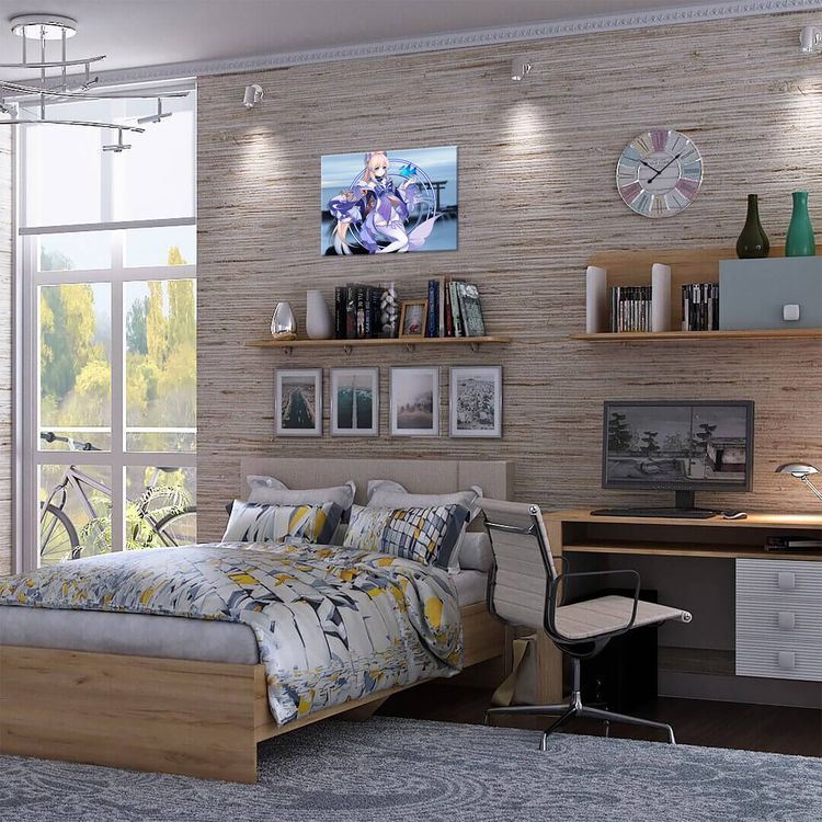 Картина по номерам «Геншин. Кокоми» — картинка 4