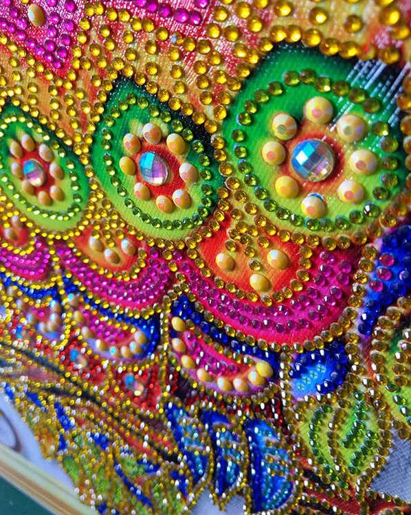 Алмазная вышивка 5D «Веселый совенок» — картинка 3