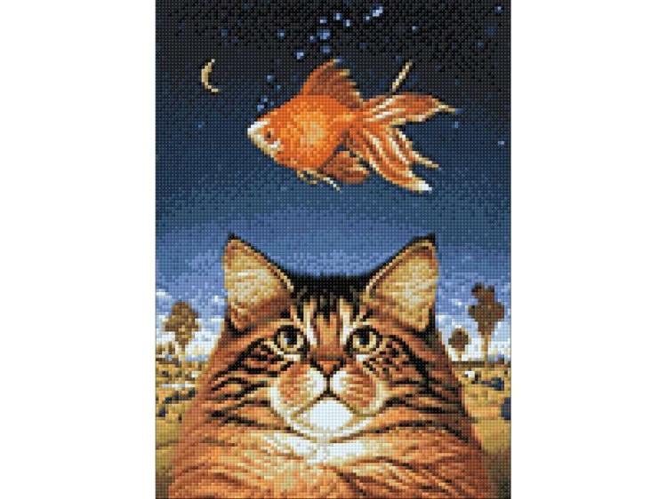 Алмазная вышивка «Мечты» — картинка 3