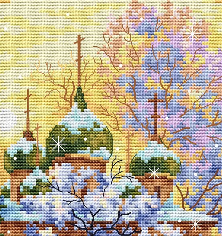 Набор для вышивания «Зимняя благодать» — картинка 4