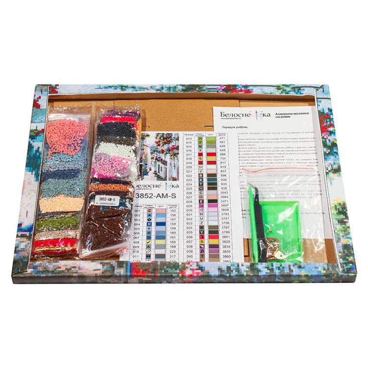 Алмазная вышивка «Испания. Бубион» — картинка 3