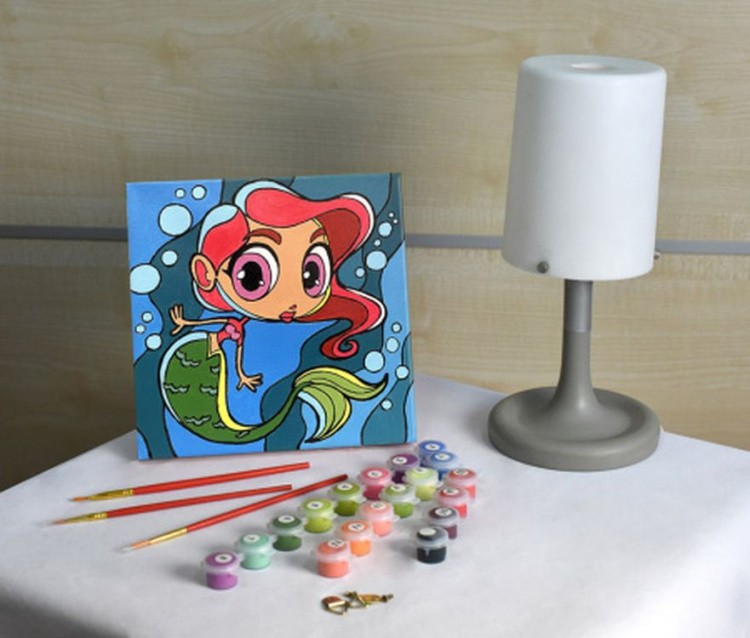 Картина по номерам «Маленькая русалочка» — картинка 4