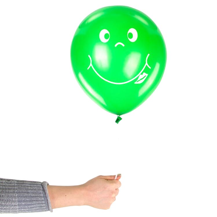 Шары воздушные «Смайл», 12&quot; (30 см), комплект 50 шт., ассорти 10 цветов — картинка 5