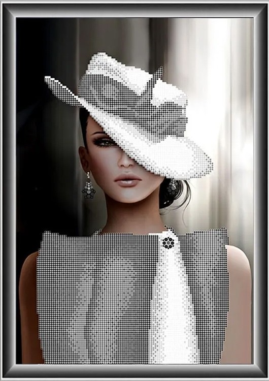 Набор для вышивания бусинами «Гламур» — картинка 2