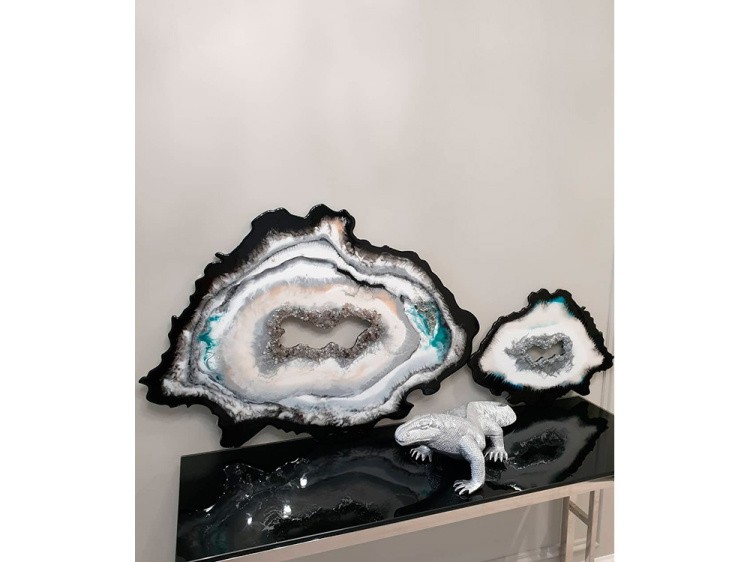 Стеклянная крошка Опал (фракция 3-8 мм), ResinArt — картинка 2