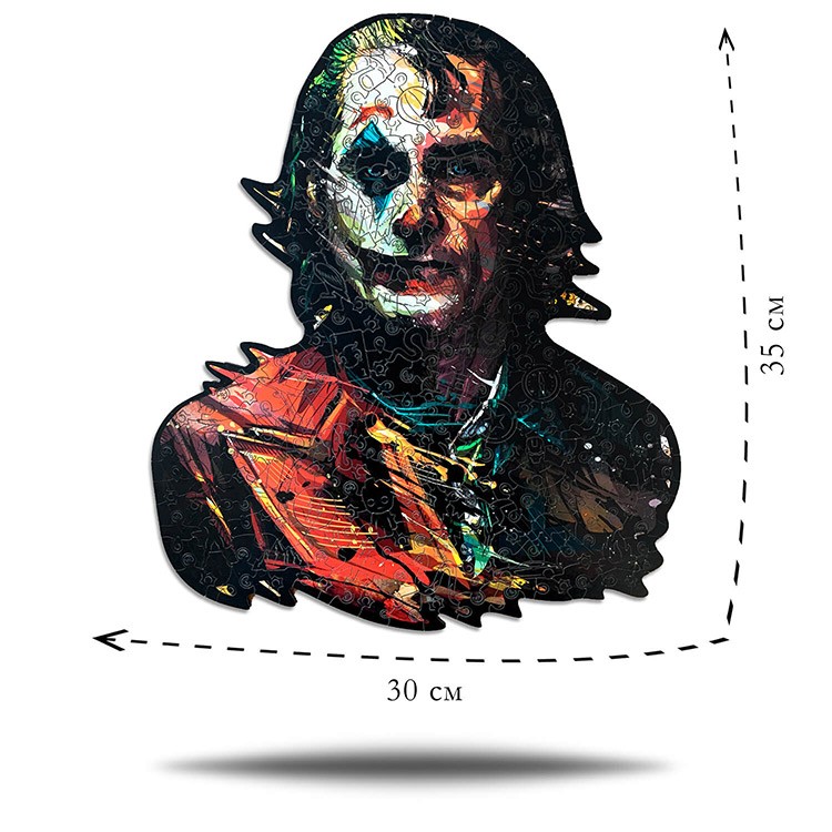 Деревянные пазлы XL «Джокер» — картинка 3