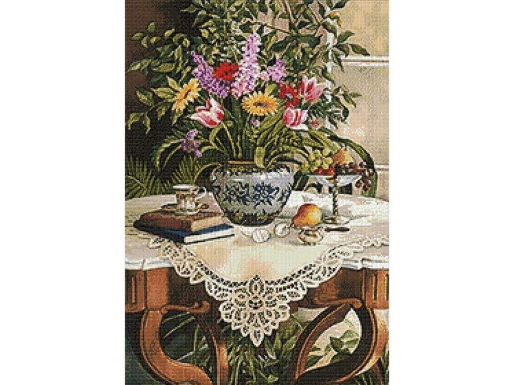 Алмазная вышивка «Место для чтения» — картинка 3
