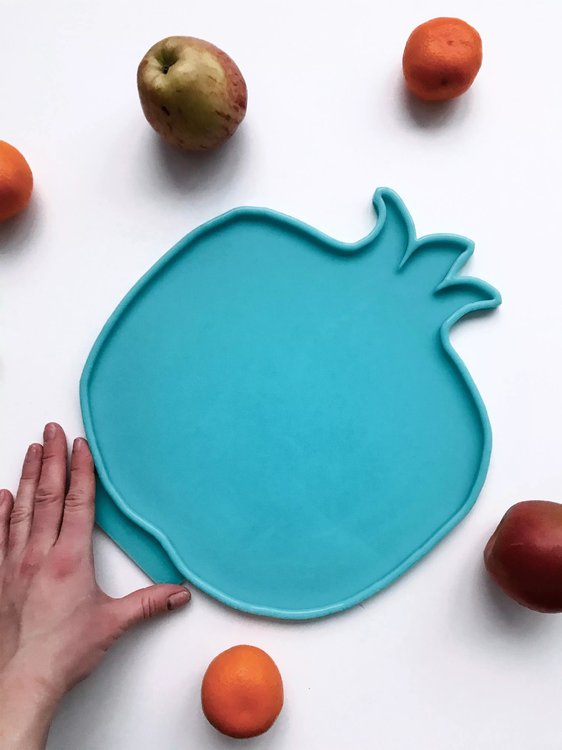 Модель №73, Силиконовый молд Гранат для подносов, 31х28 см, Craftsmen.store — картинка 2