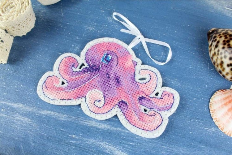 Набор для вышивания «Маленький осьминожка» — картинка 5