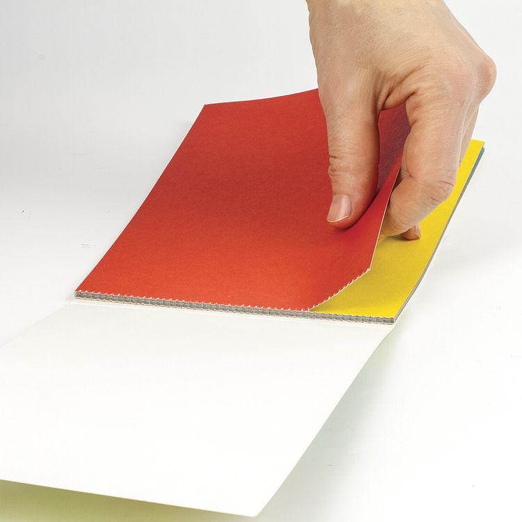 Картон цветной «На полянке», А5 немелованный (матовый), 10 л., 10 цв., склейка, Юнландия — картинка 4