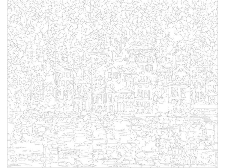 Картина по номерам «Краски города» — картинка 3