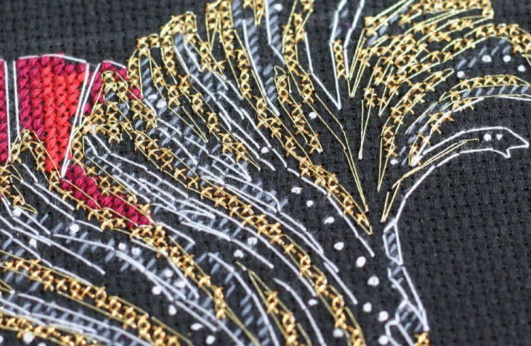 Набор для вышивания «Черная оранда» — картинка 4