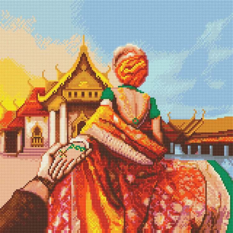 Алмазная вышивка «Следуй за мечтой» — картинка 2