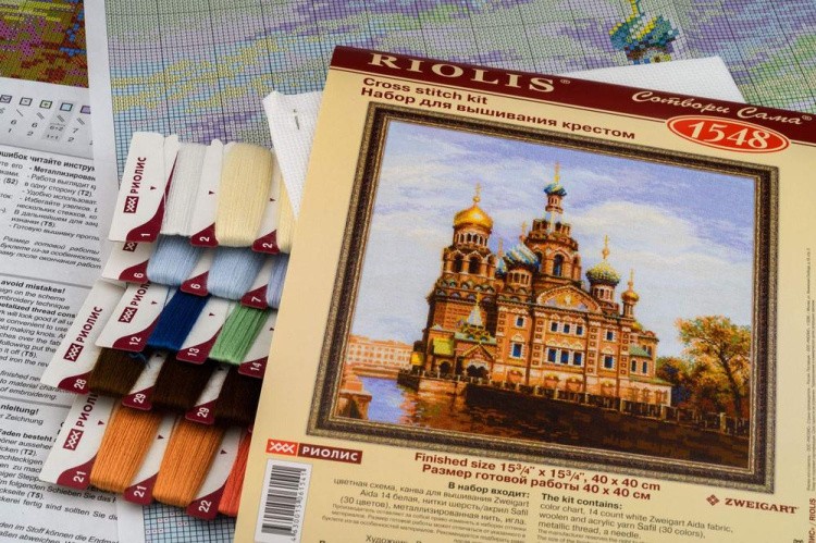 Набор для вышивания «Санкт-Петербург. Храм Спаса-на-Крови» — картинка 5