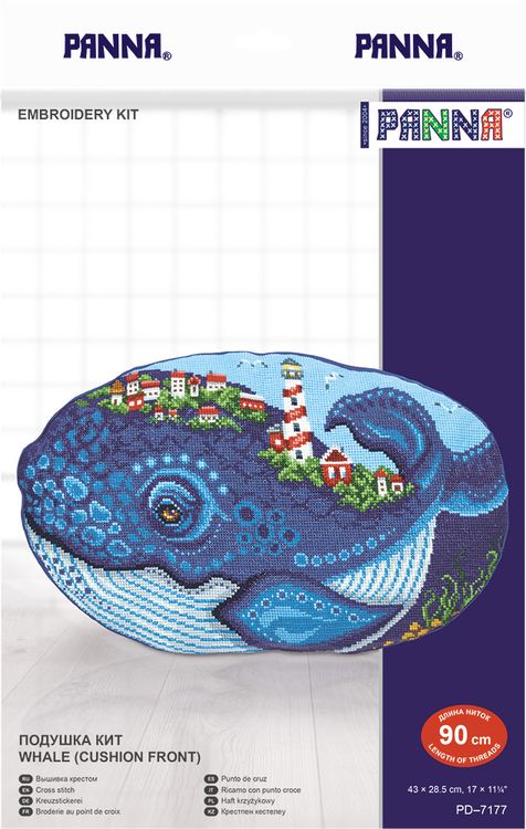 Набор для вышивания «Подушка. Кит» — картинка 2