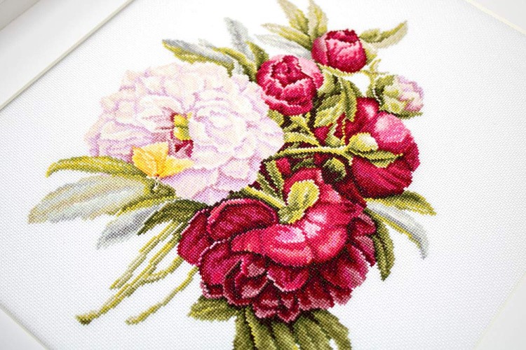 Набор для вышивания «Букет пионов» — картинка 9