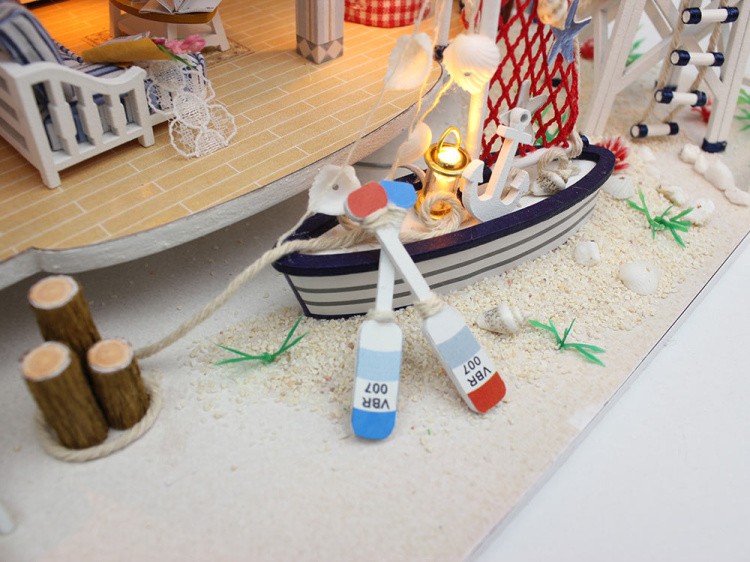 Набор для создания миниатюры (румбокс) «Причал» — картинка 5