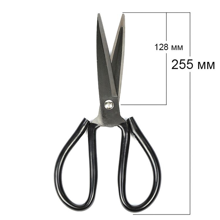 Ножницы для кожи и плотной ткани, 255 мм, Maxwell — картинка 2